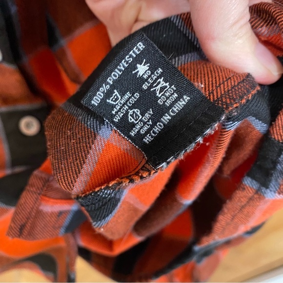 DIXXON Hill City Collaboration With Lynchburg HARLEY DAVIDSON Flannel Medium - Picture 7 of 9